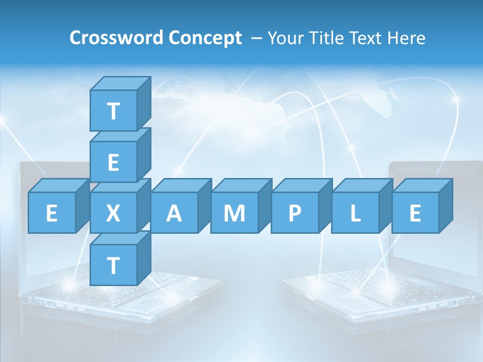 Digital Background Network PowerPoint Template