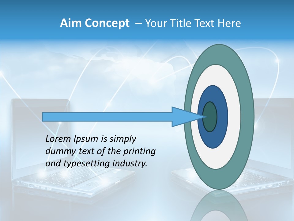 Digital Background Network PowerPoint Template