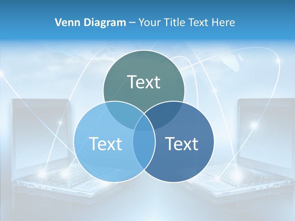 Digital Background Network PowerPoint Template