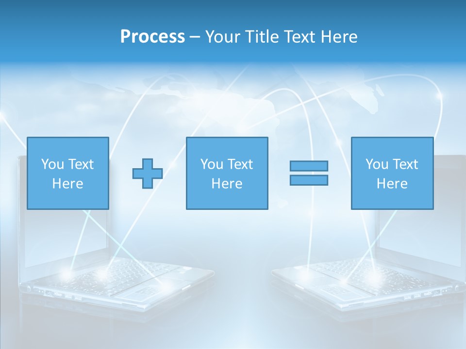Digital Background Network PowerPoint Template