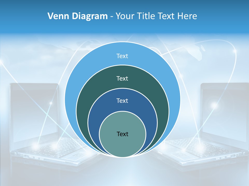 Digital Background Network PowerPoint Template