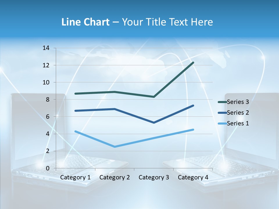 Digital Background Network PowerPoint Template
