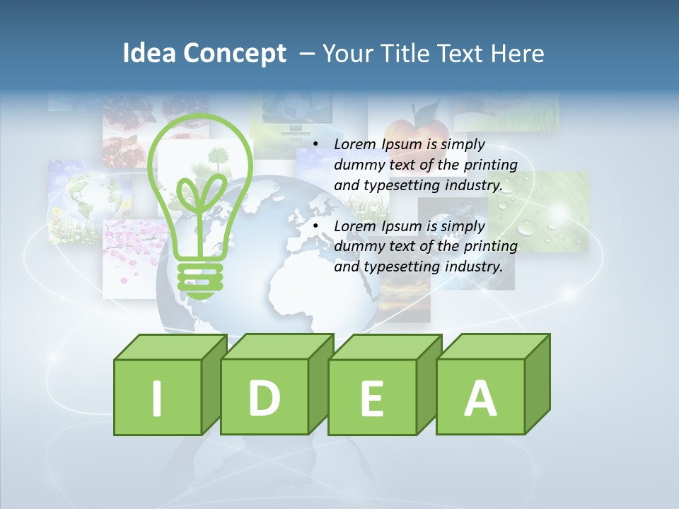 High Cable Viewer PowerPoint Template