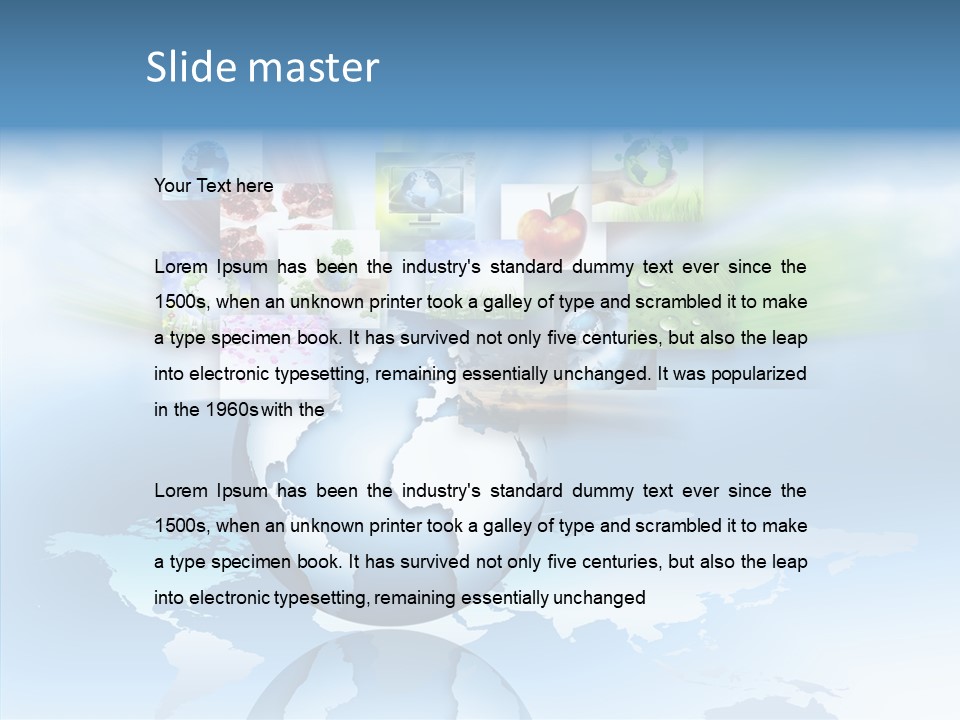 Future Imaginary Virtual PowerPoint Template