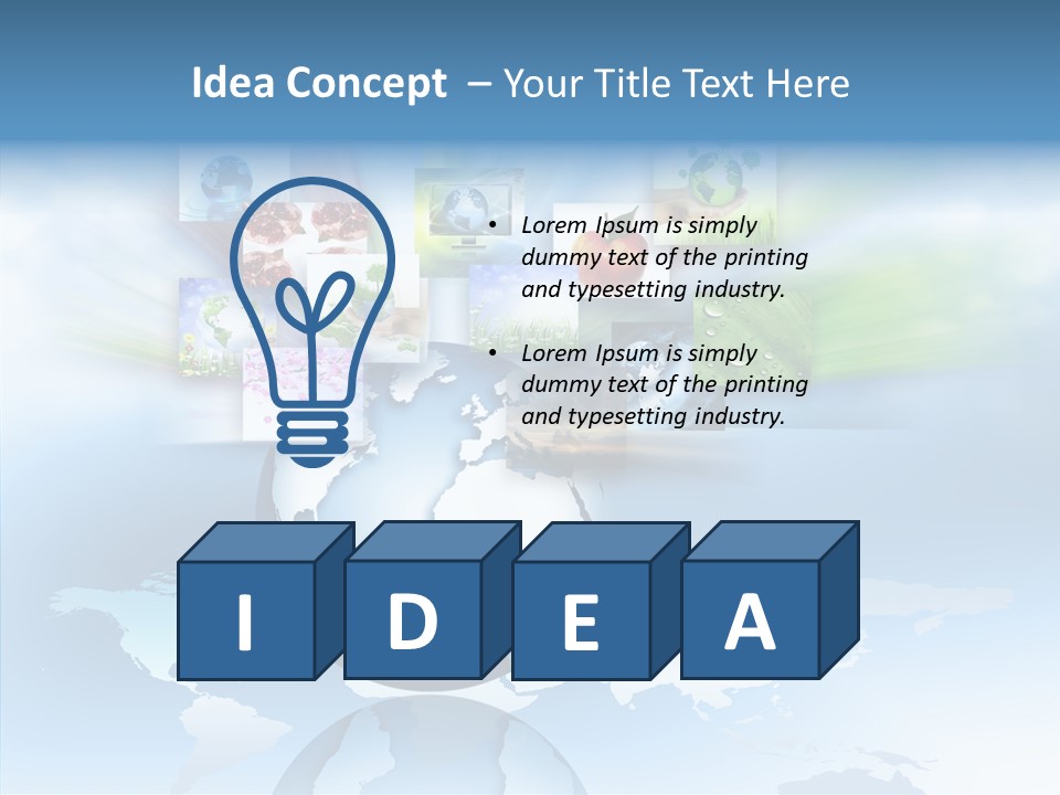 Future Imaginary Virtual PowerPoint Template