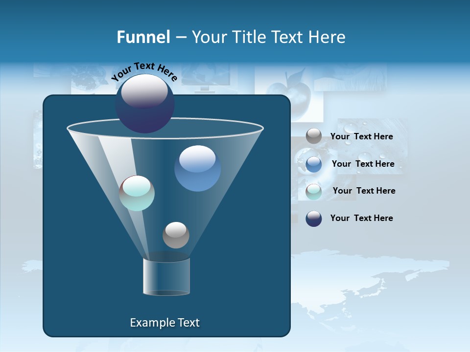 Work Info Globe PowerPoint Template