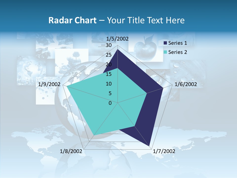 Work Info Globe PowerPoint Template