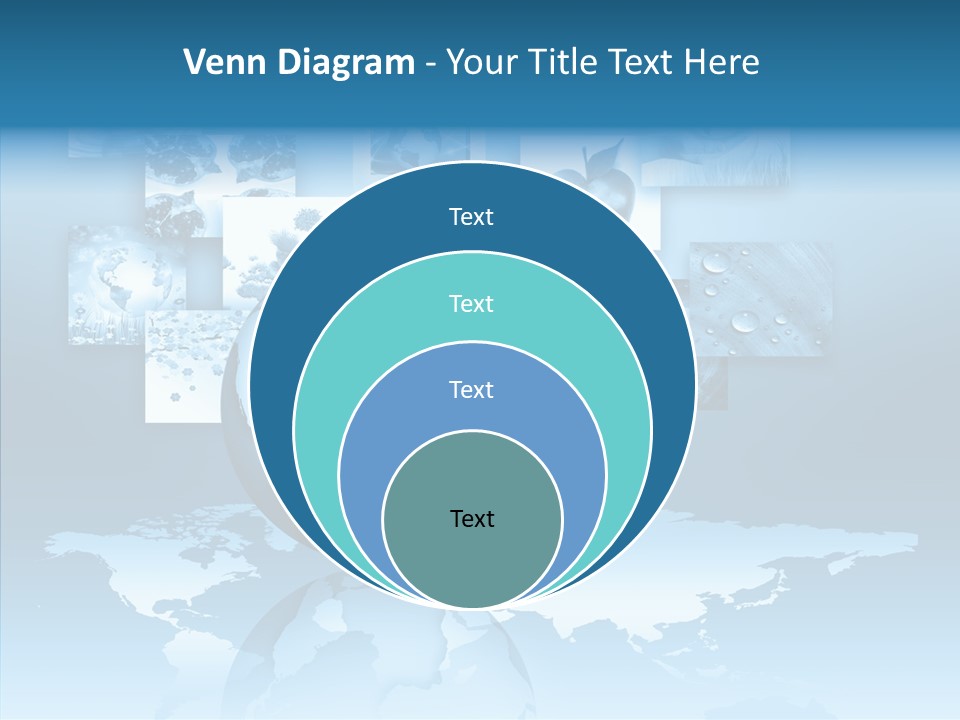 Work Info Globe PowerPoint Template