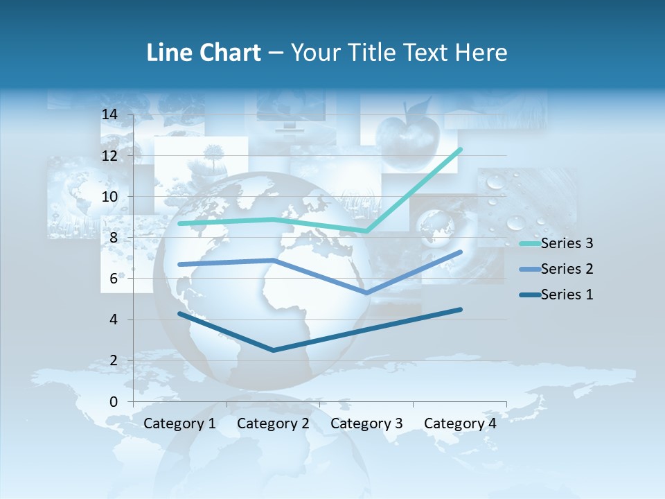 Work Info Globe PowerPoint Template