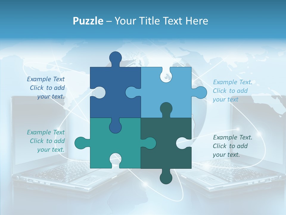 Digit Global Space PowerPoint Template