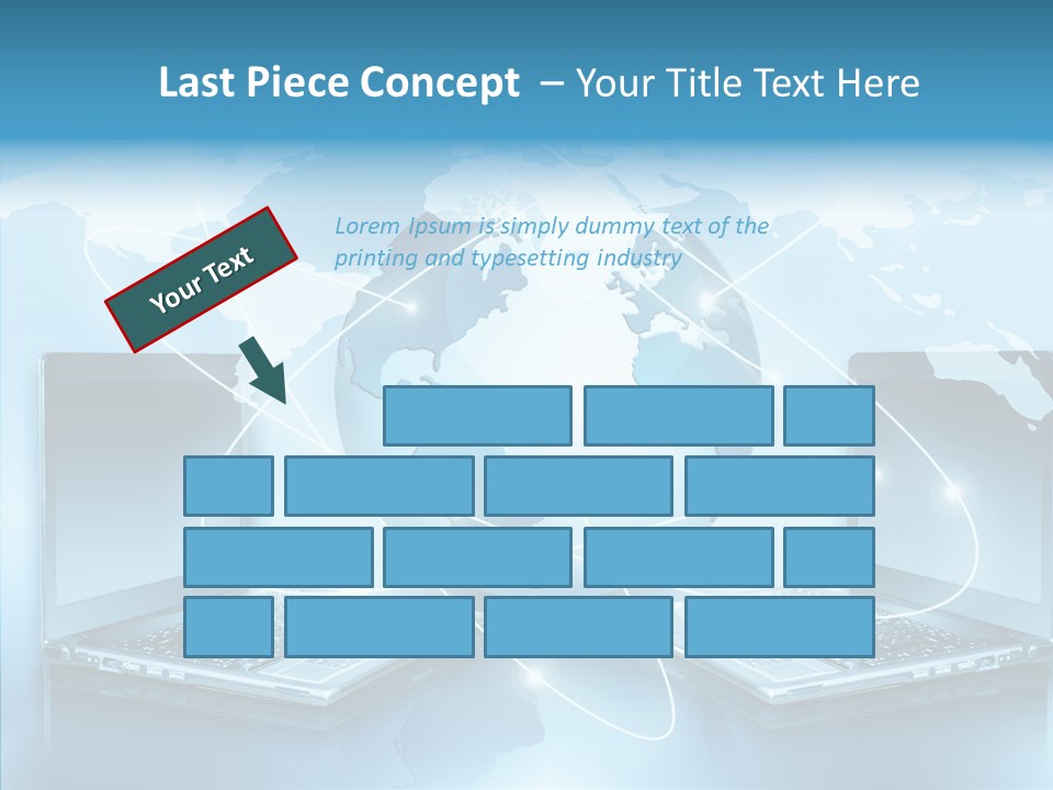 Digit Global Space PowerPoint Template