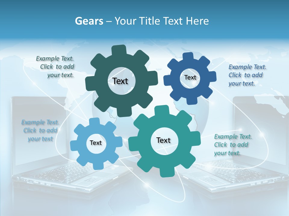 Digit Global Space PowerPoint Template