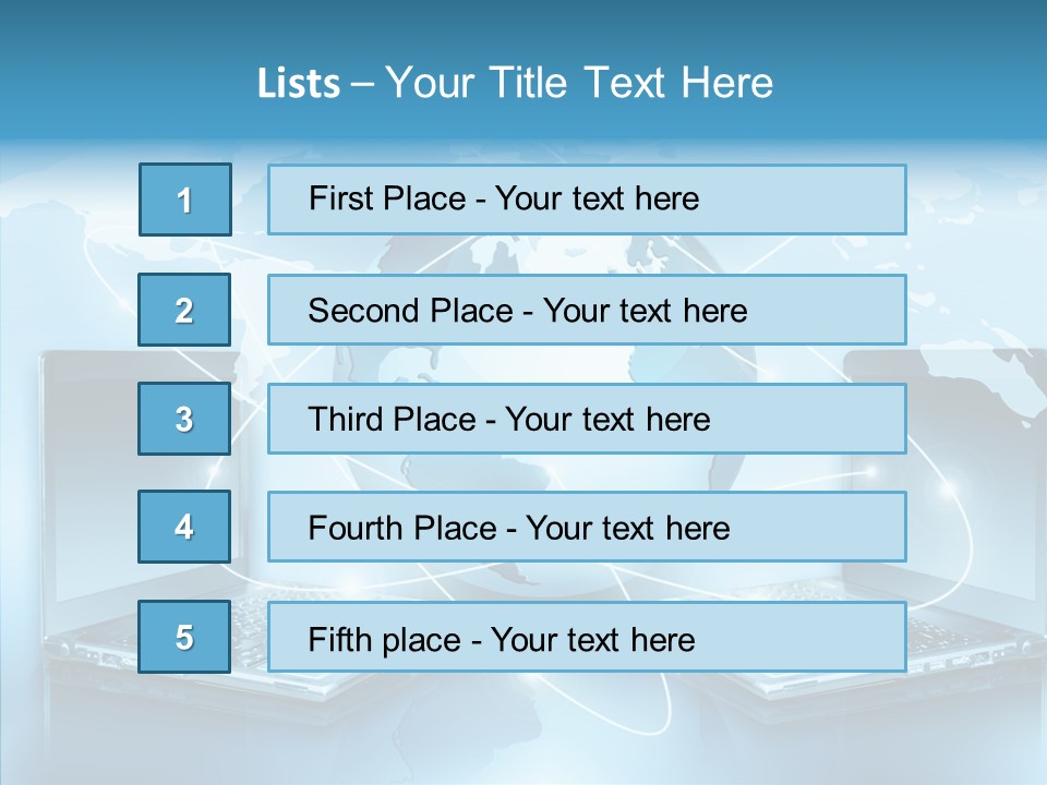 Digit Global Space PowerPoint Template