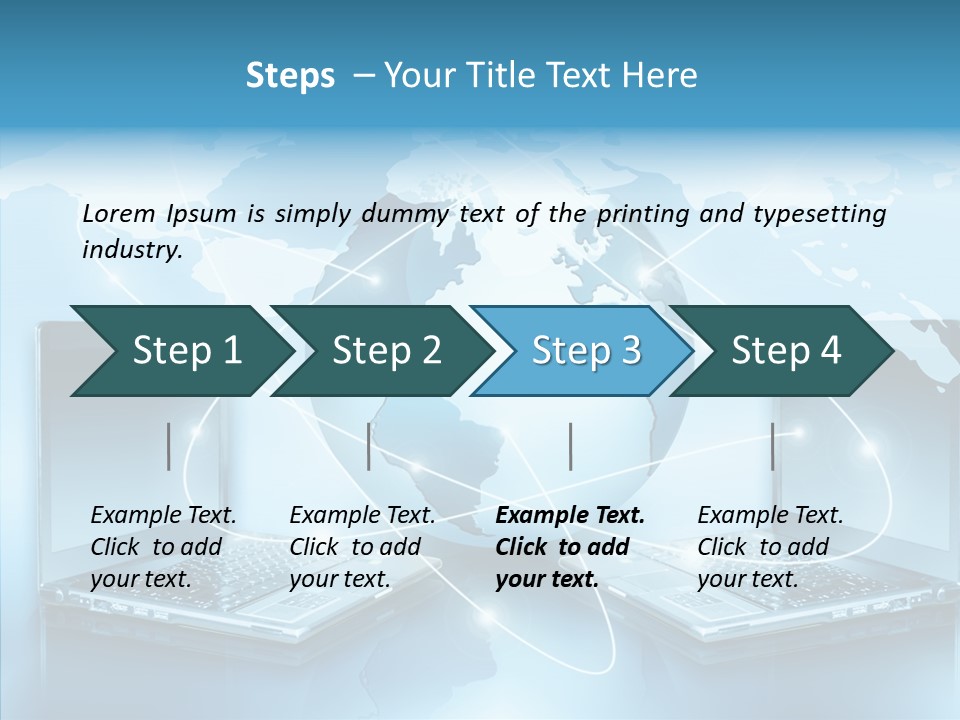 Digit Global Space PowerPoint Template