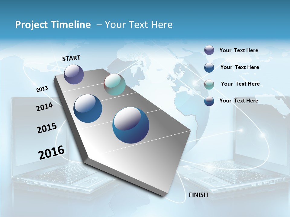 Digit Global Space PowerPoint Template