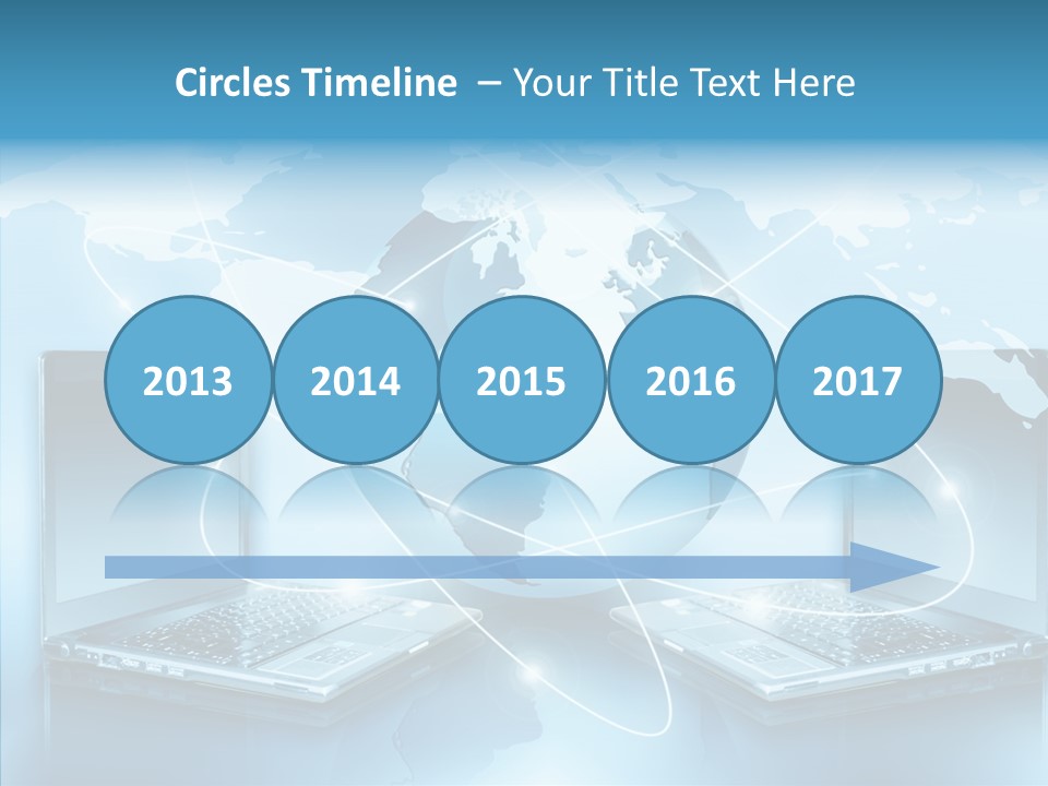 Digit Global Space PowerPoint Template