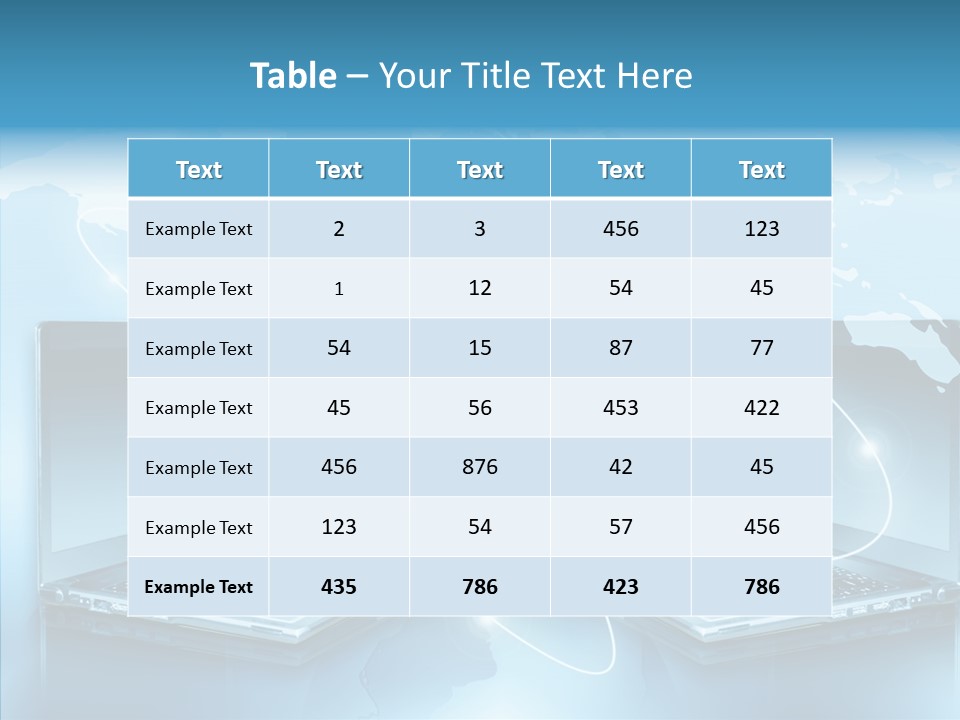 Digit Global Space PowerPoint Template