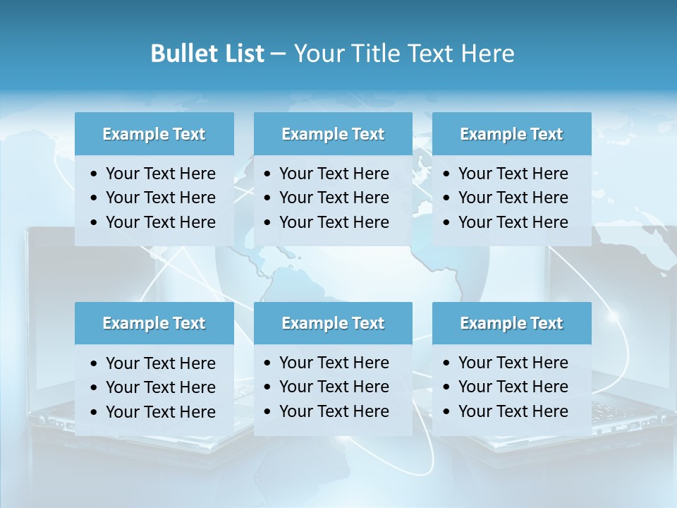 Digit Global Space PowerPoint Template