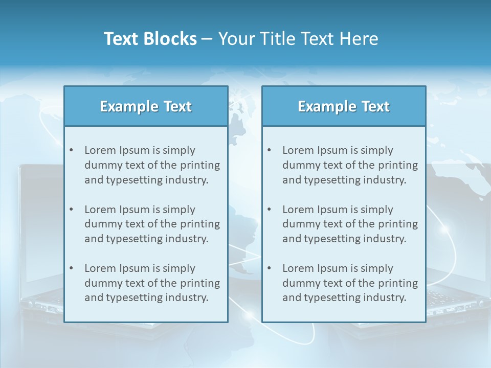 Digit Global Space PowerPoint Template