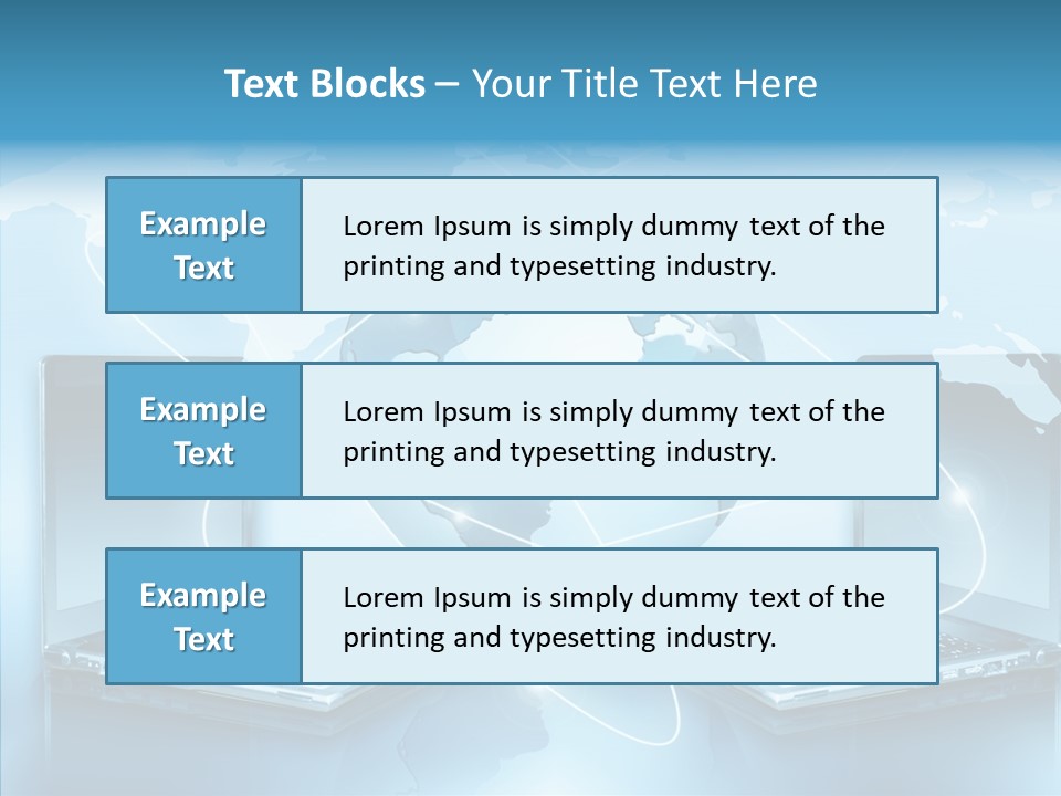 Digit Global Space PowerPoint Template