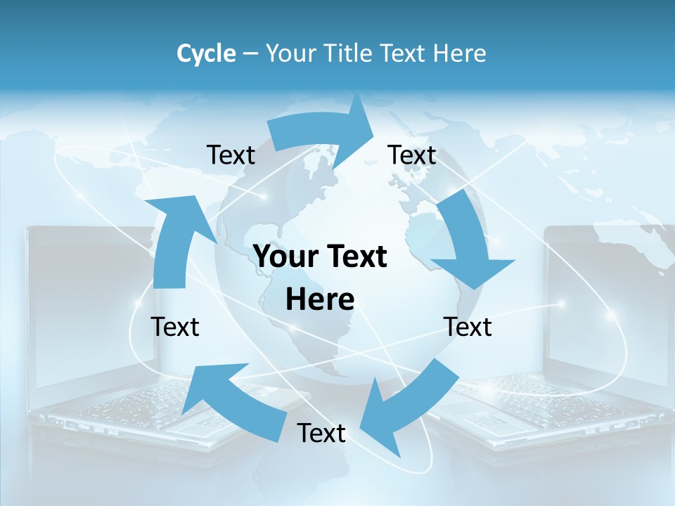 Digit Global Space PowerPoint Template