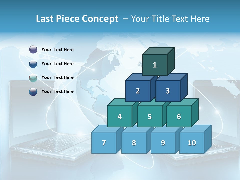 Digit Global Space PowerPoint Template