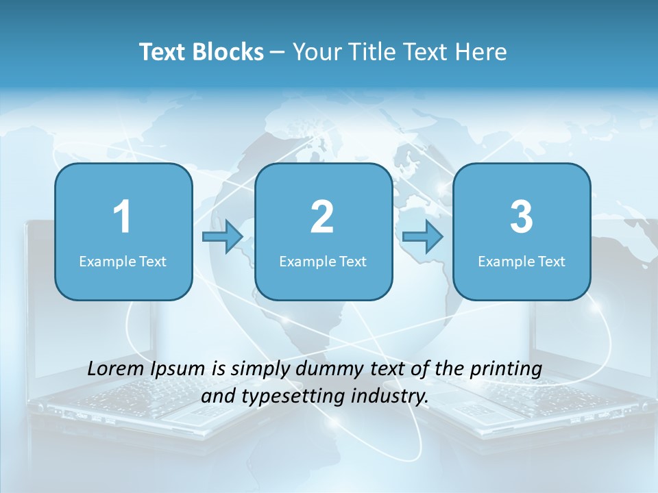 Digit Global Space PowerPoint Template