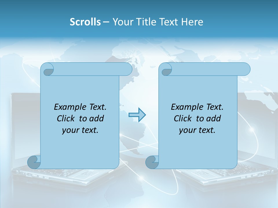 Digit Global Space PowerPoint Template
