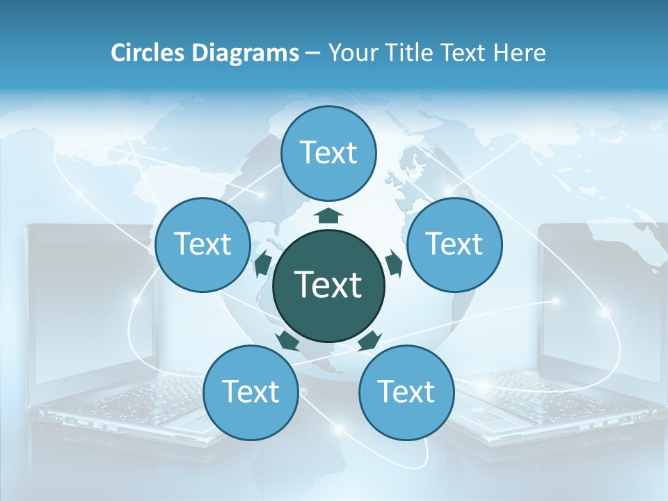 Digit Global Space PowerPoint Template