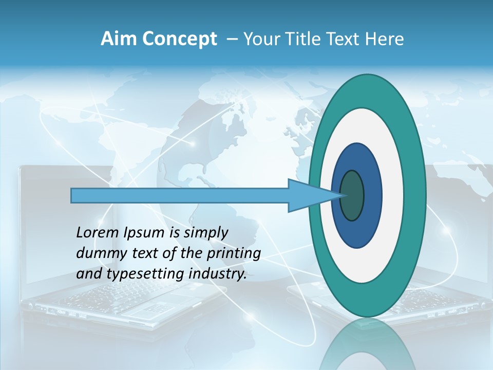 Digit Global Space PowerPoint Template