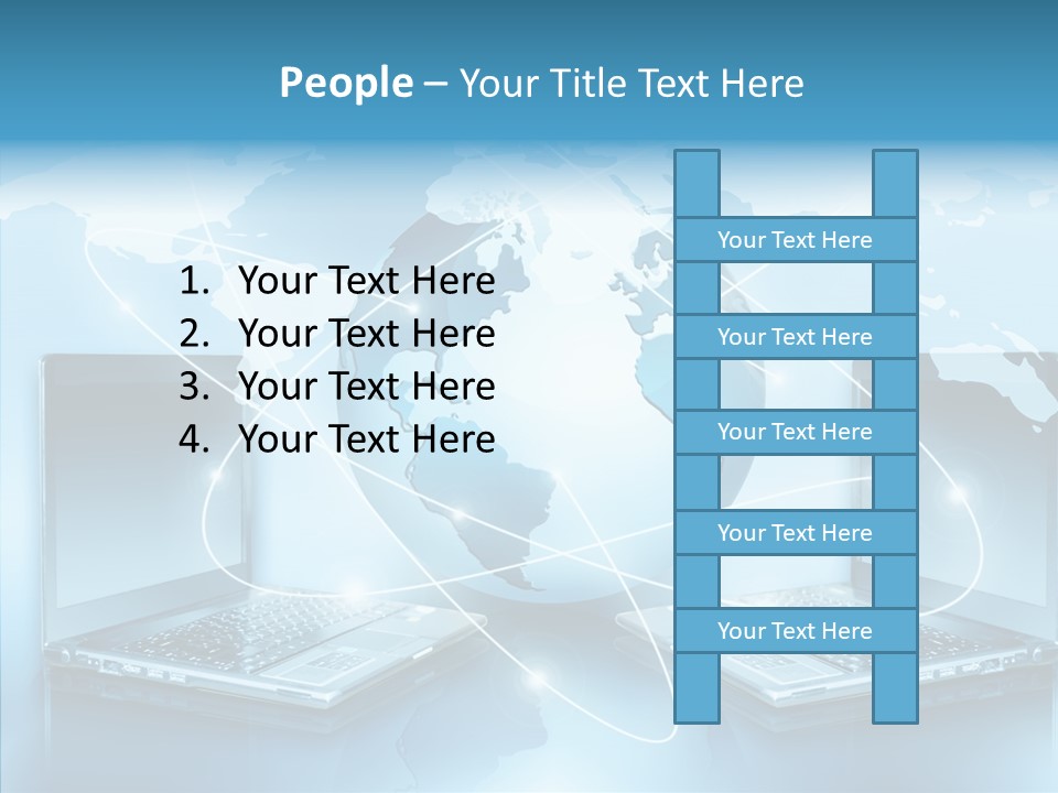 Digit Global Space PowerPoint Template