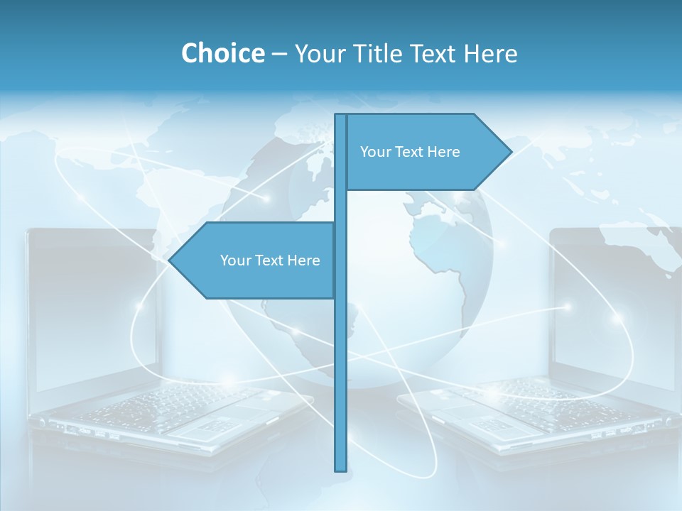 Digit Global Space PowerPoint Template