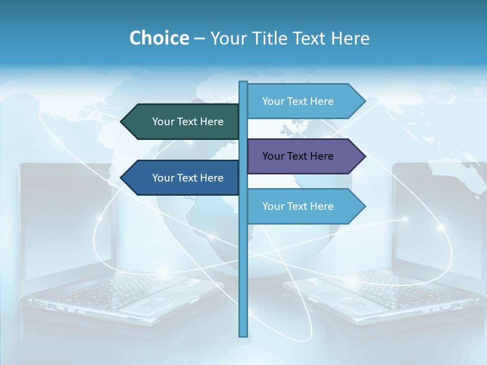 Digit Global Space PowerPoint Template