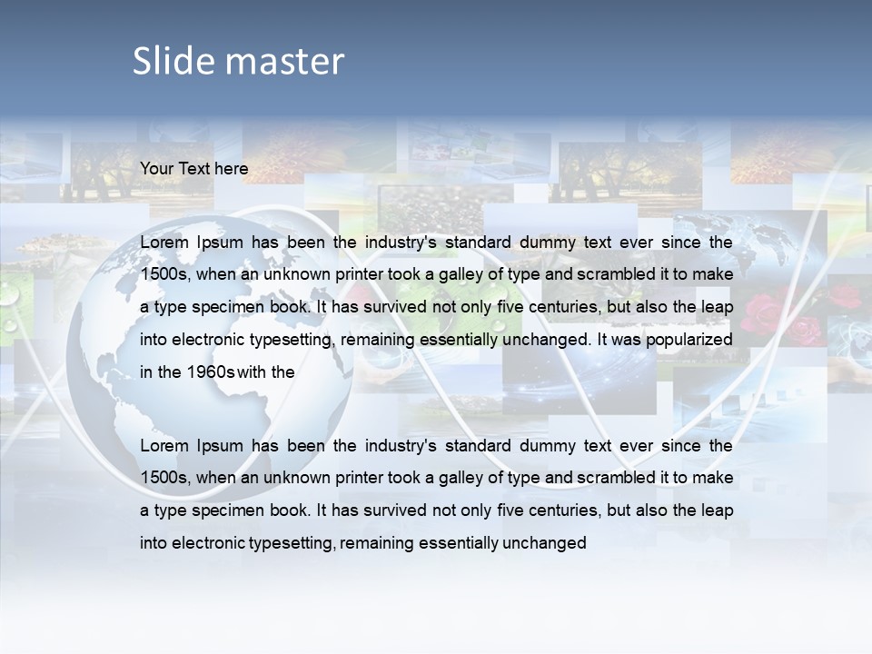 Concept Map Modern PowerPoint Template