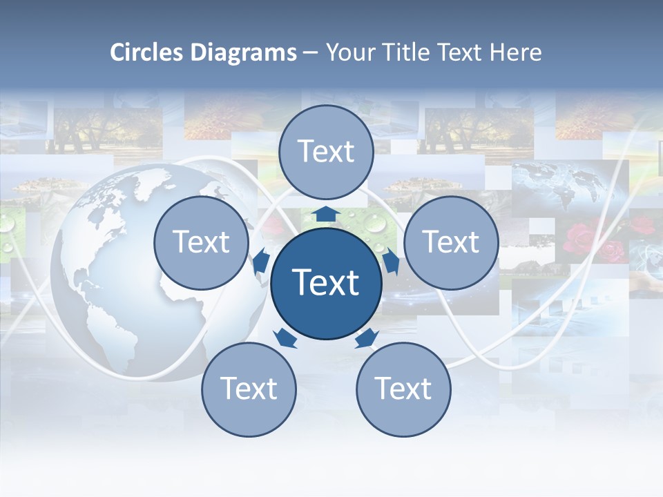 Concept Map Modern PowerPoint Template