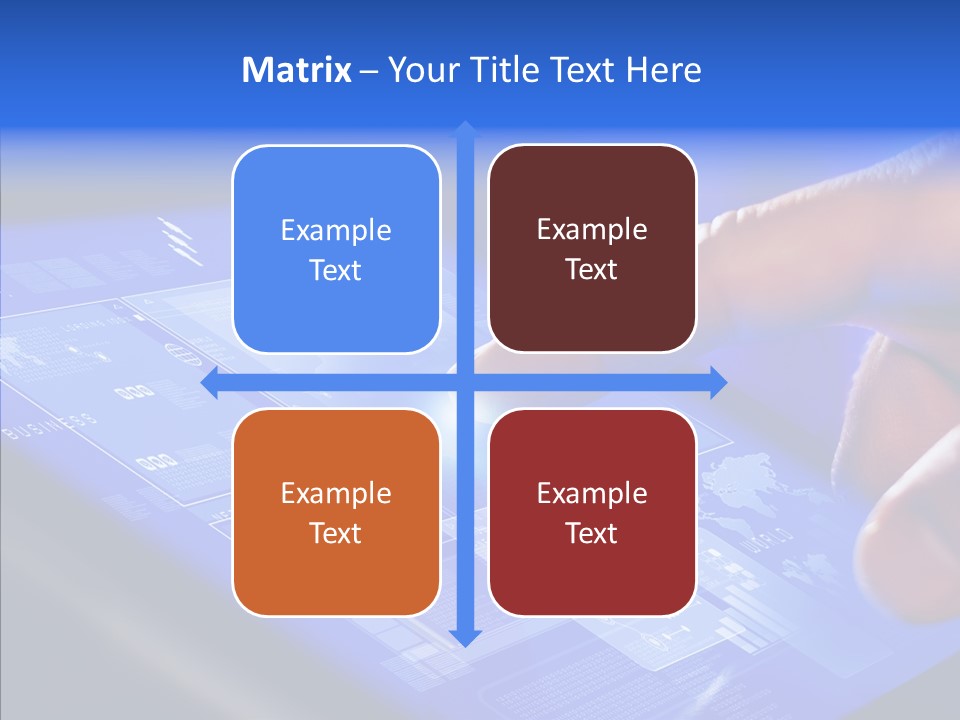 Touch Click Mobile PowerPoint Template