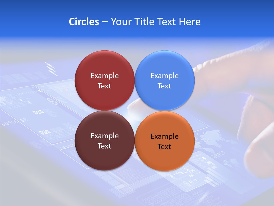 Touch Click Mobile PowerPoint Template