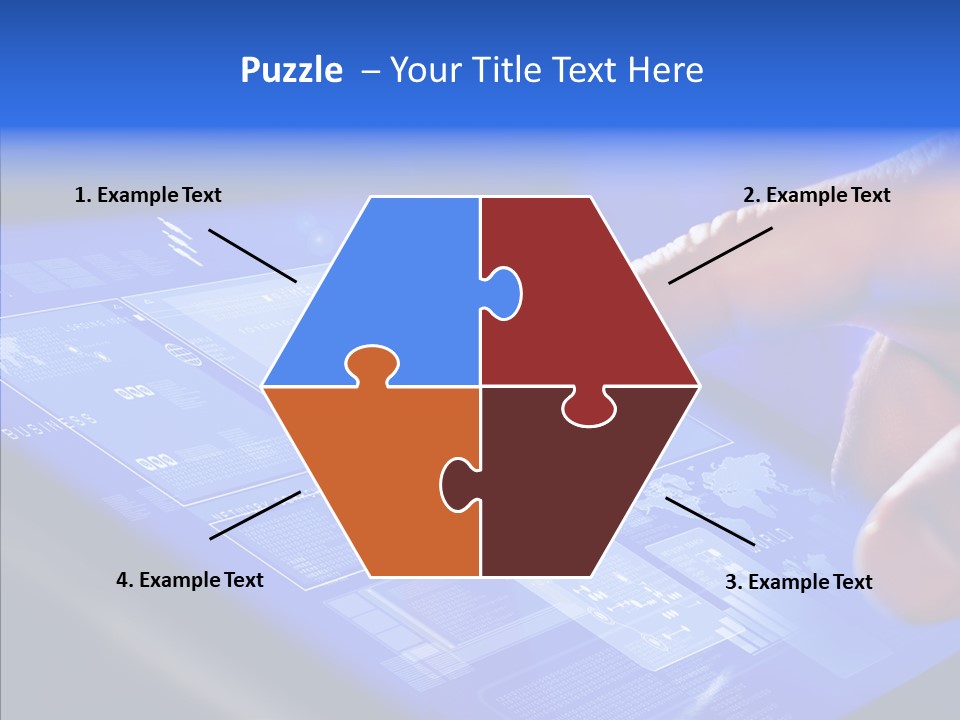 Touch Click Mobile PowerPoint Template