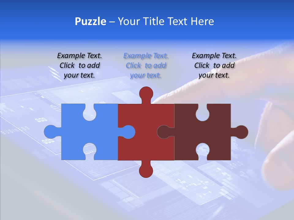 Touch Click Mobile PowerPoint Template