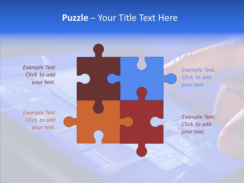 Touch Click Mobile PowerPoint Template