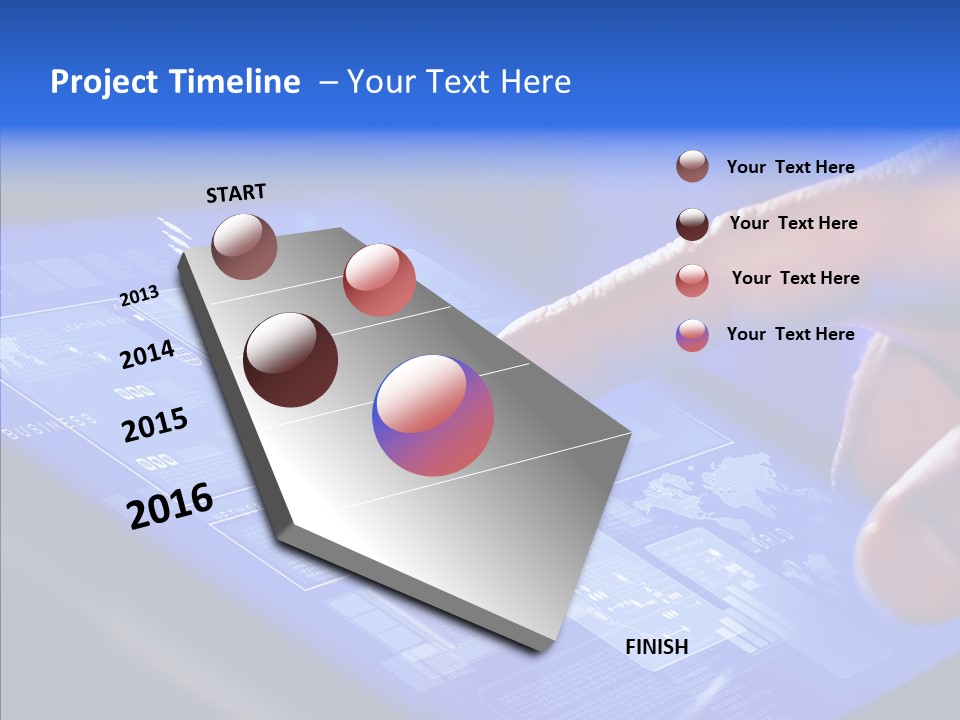 Touch Click Mobile PowerPoint Template