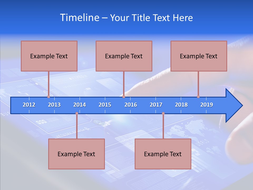 Touch Click Mobile PowerPoint Template