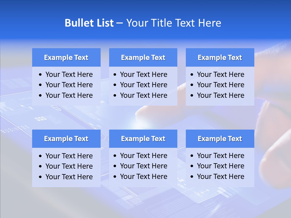 Touch Click Mobile PowerPoint Template
