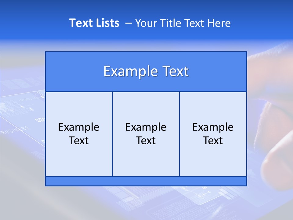 Touch Click Mobile PowerPoint Template