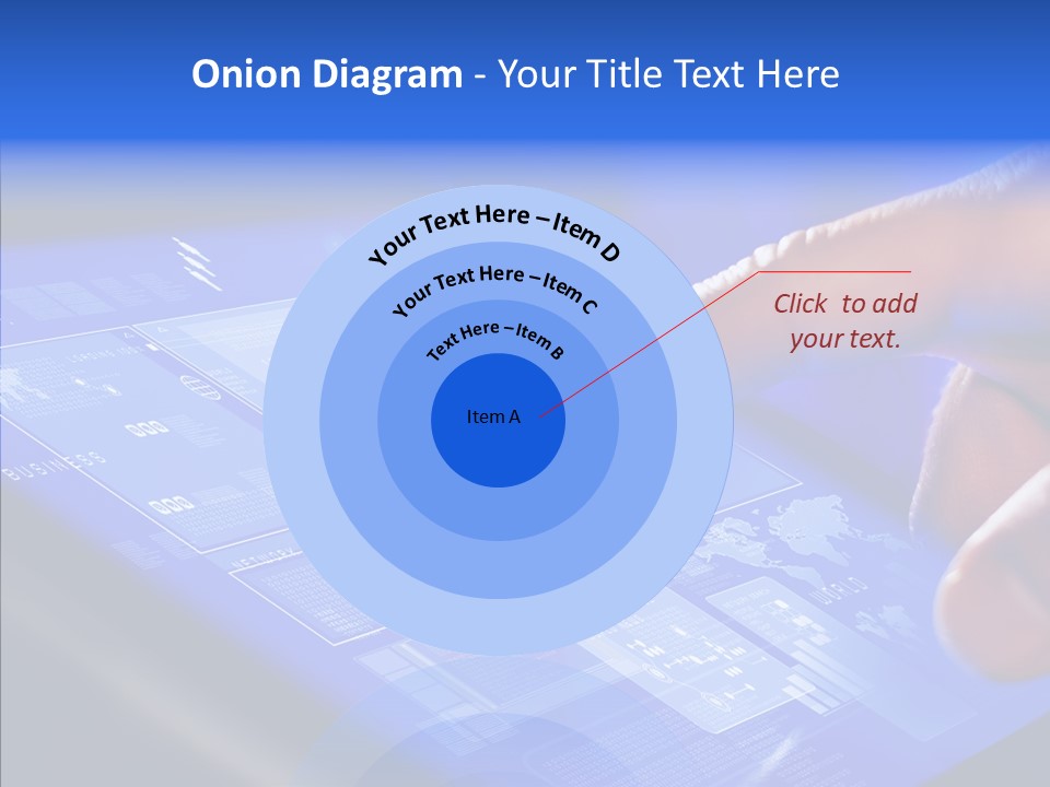 Touch Click Mobile PowerPoint Template