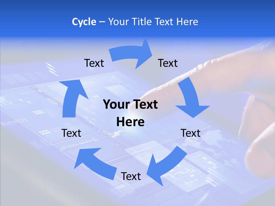 Touch Click Mobile PowerPoint Template