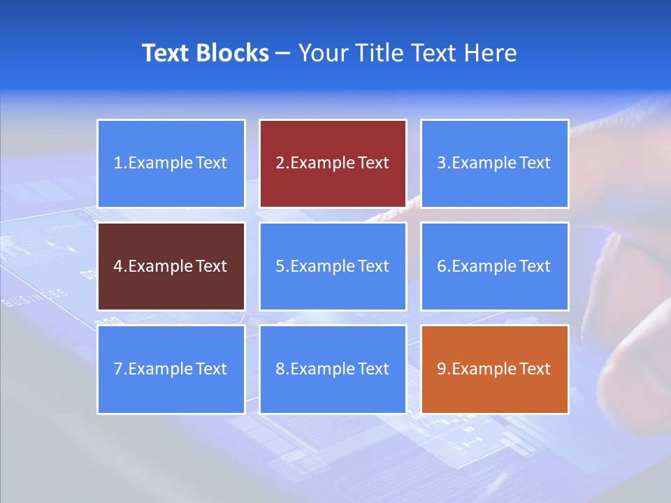Touch Click Mobile PowerPoint Template