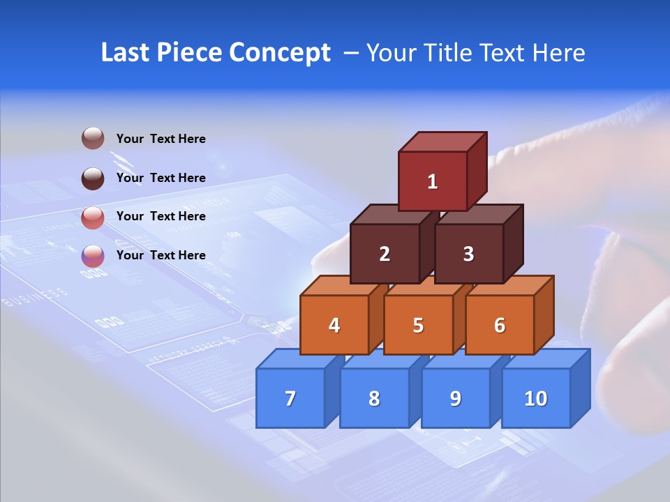 Touch Click Mobile PowerPoint Template