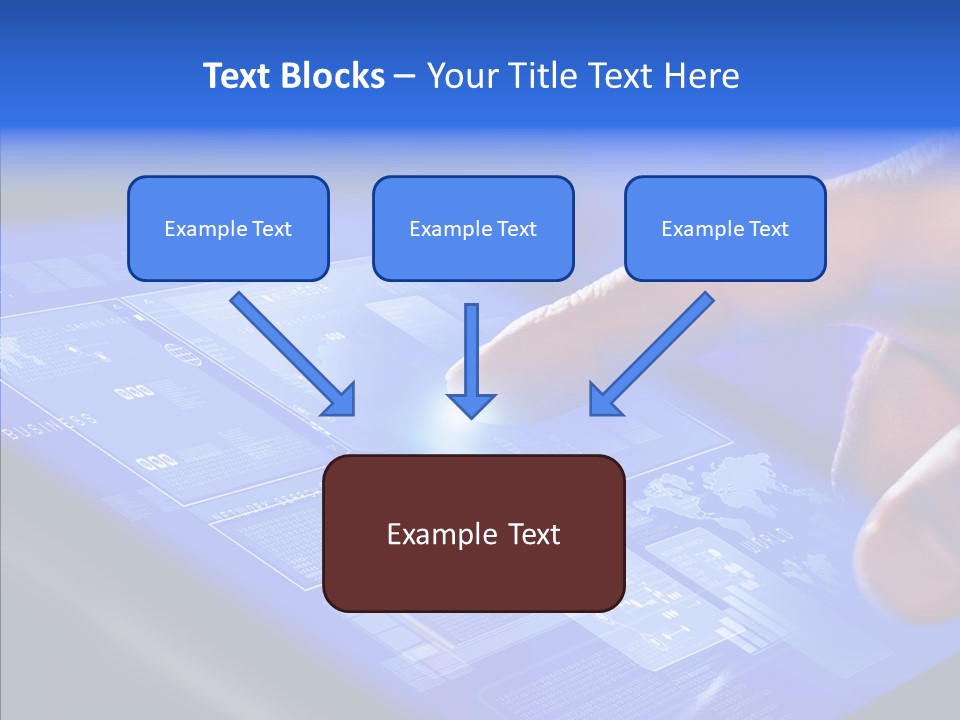 Touch Click Mobile PowerPoint Template