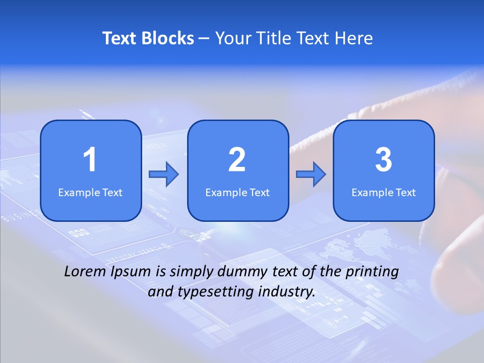 Touch Click Mobile PowerPoint Template